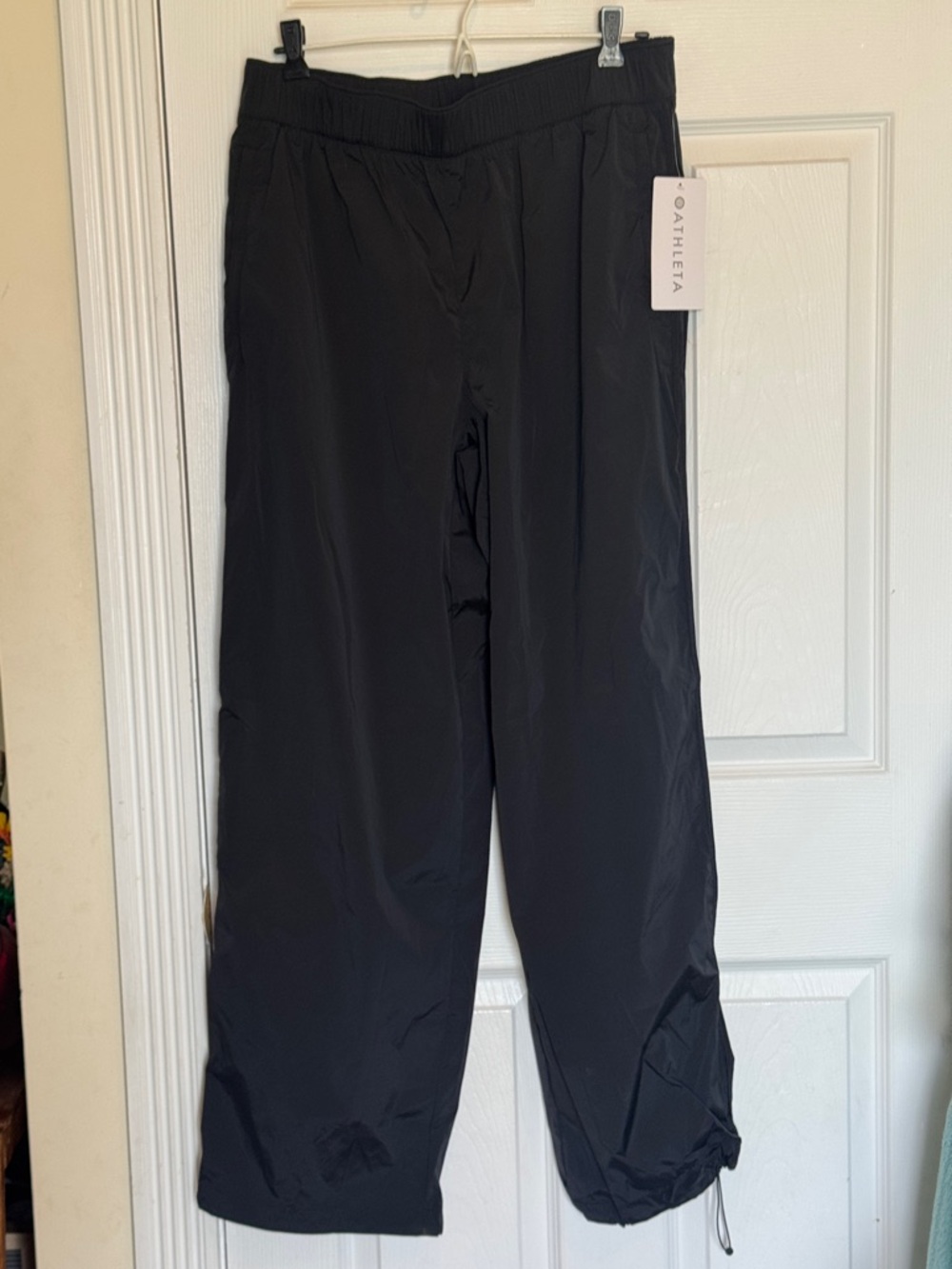 Athleta Black Rise Pant - Lightweight Water-Repellent Trousers